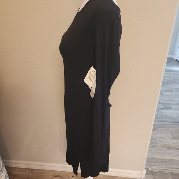 BP Nordstroms Black Ribbed Dress. NWT. Size Medium - Picture 5 of 10
